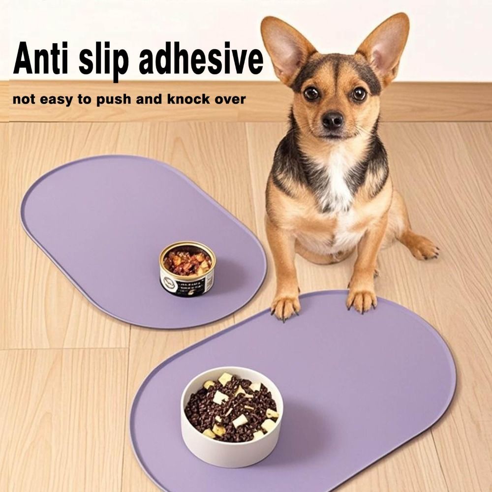 Pet Supplies Dog Food - High Quality Silicone Pet Food Mat
