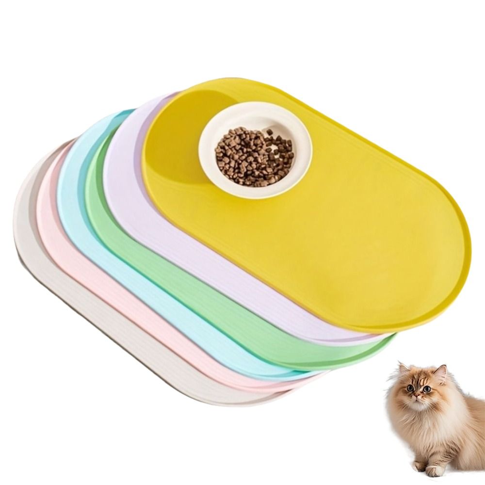 Durable Silicone Pet Food Mat  - Pet Supplies Dog Food 评论和价格
