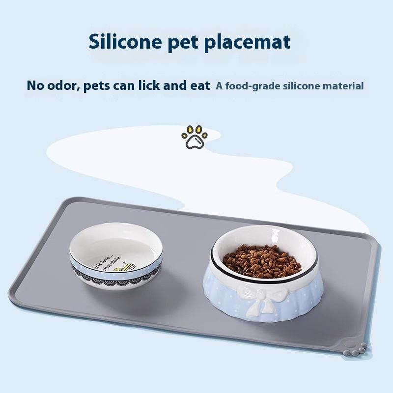 Pet Placemat Cat Dog Feeding M - Pet Supplies Dog Food 评论和价格