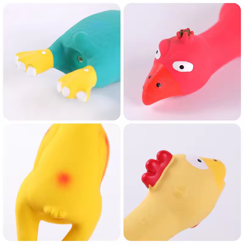 Cute Dog Squeak Toy Latex Chic - Pet Supplies Dog Food 评论和价格