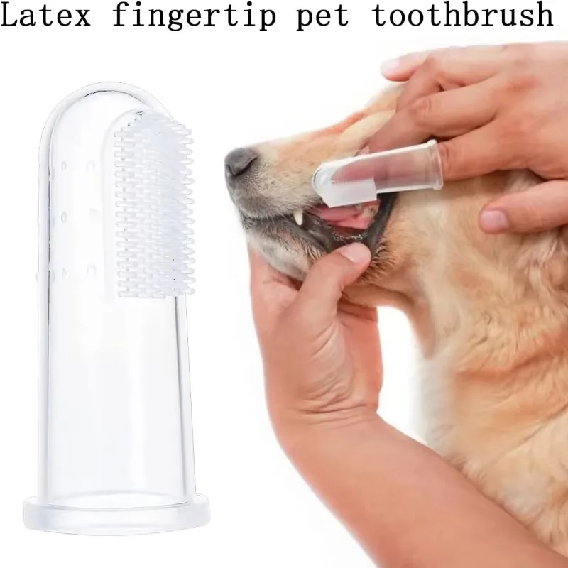 Super Soft Pet Finger Toothbru - Pet Supplies Dog Food 评论和价格