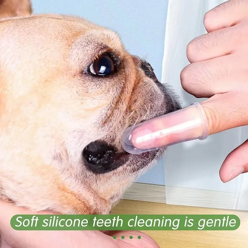 Super Soft Pet Finger Toothbru - Pet Supplies Dog Food 评论和价格