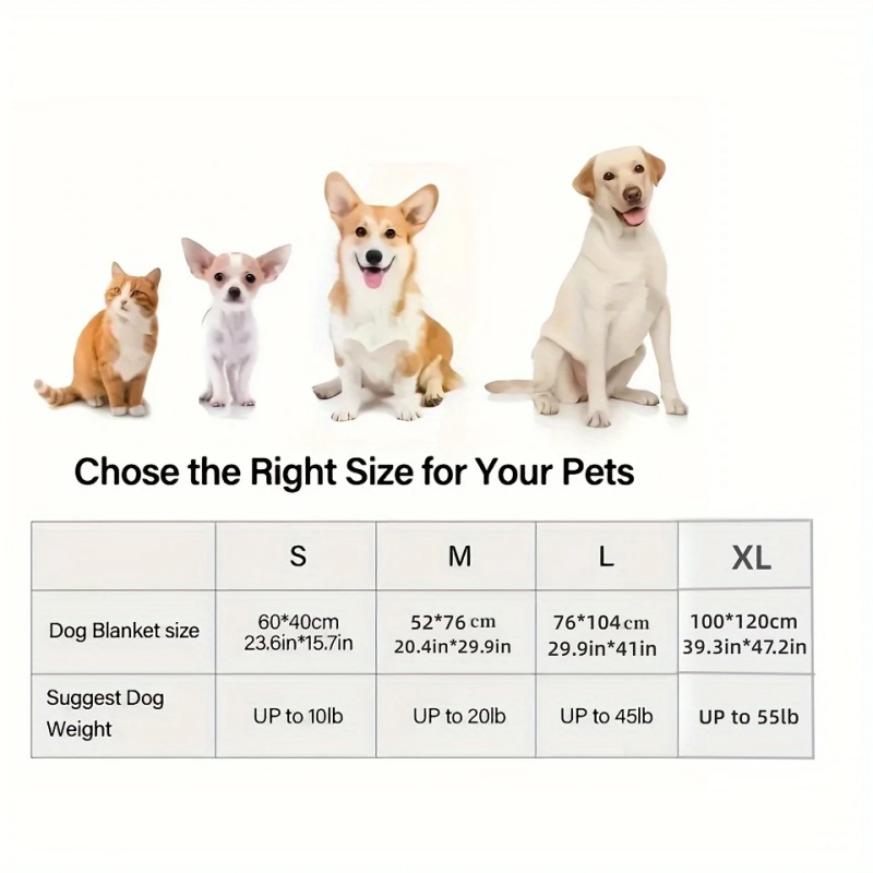 3PCS Soft Fluffy Pet Blanket C - Pet Supplies Dog Food 评论和价格