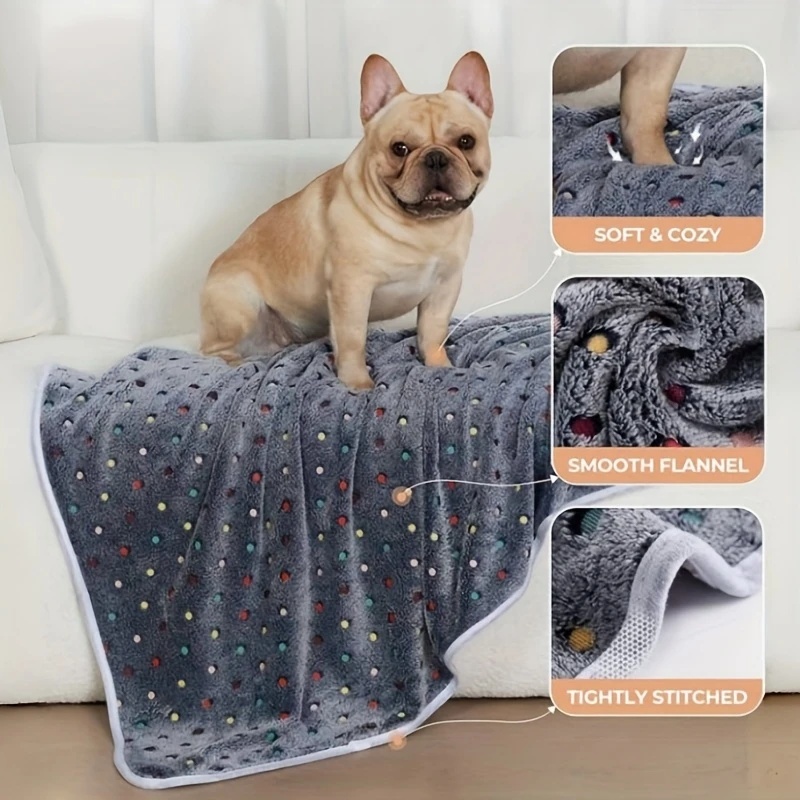 3PCS Soft Fluffy Pet Blanket C - Pet Supplies Dog Food 评论和价格